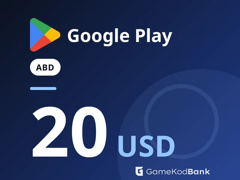 Google Play ABD 20 USD