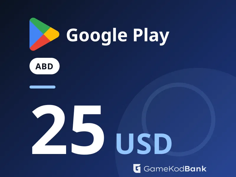 Google Play ABD 25 USD