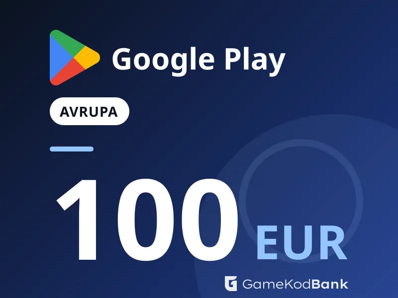 Google Play Avrupa 100 EUR