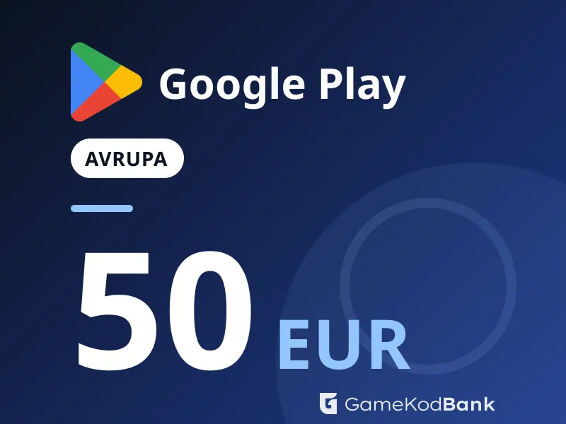 Google Play Avrupa 50 EUR
