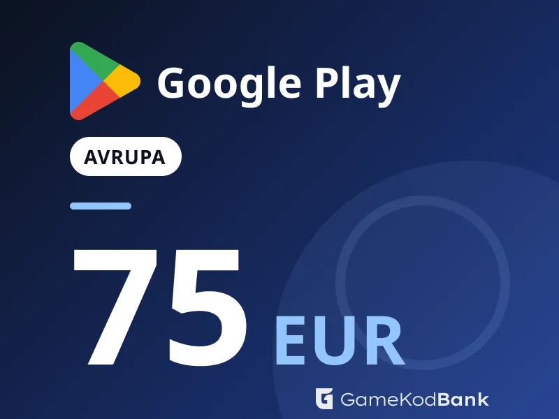 Google Play Avrupa 75 EUR