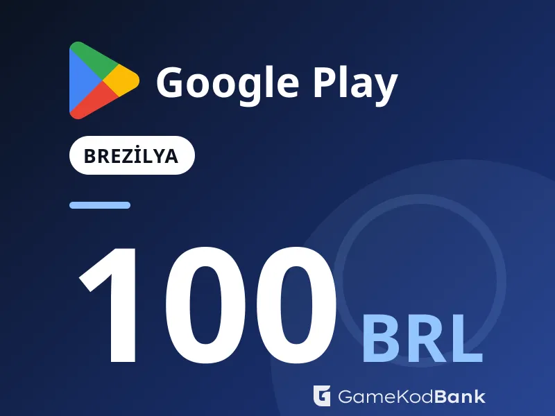 Google Play Brezilya 100 BRL