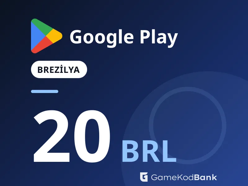 Google Play Brezilya 20 BRL