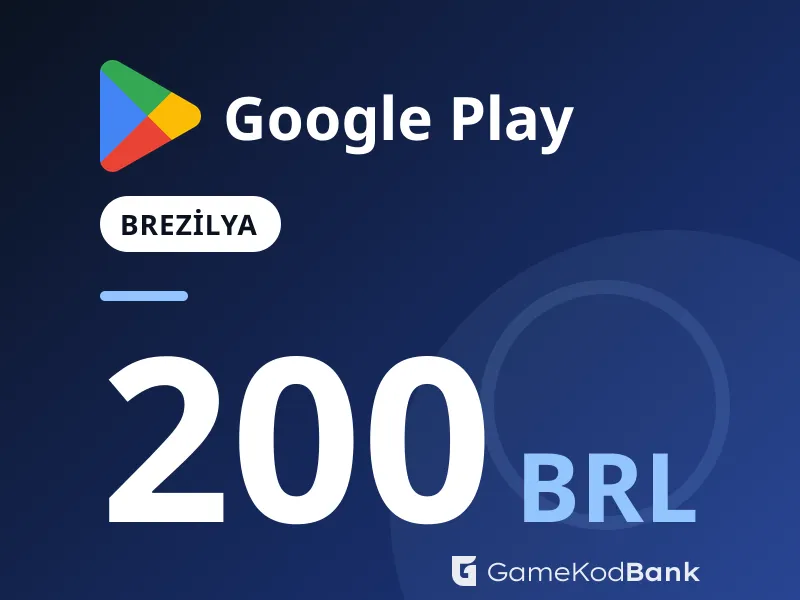 Google Play Brezilya 200 BRL