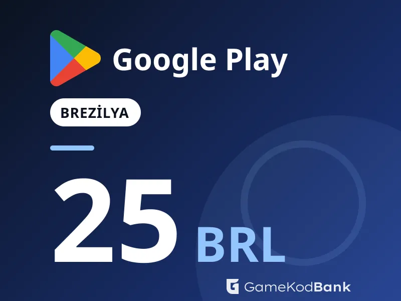 Google Play Brezilya 25 BRL