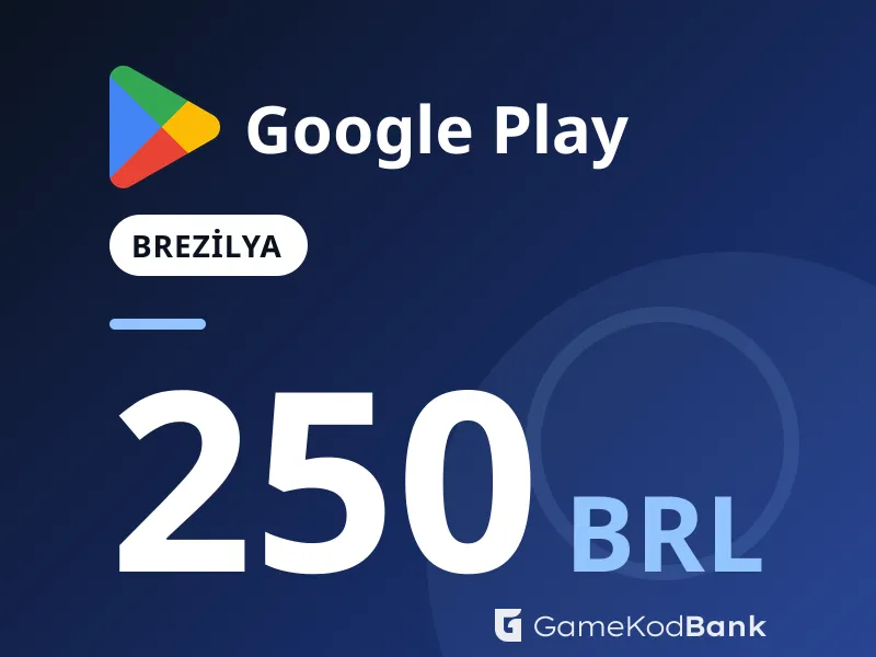 Google Play Brezilya 250 BRL