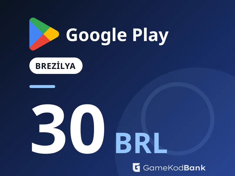 Google Play Brezilya 30 BRL