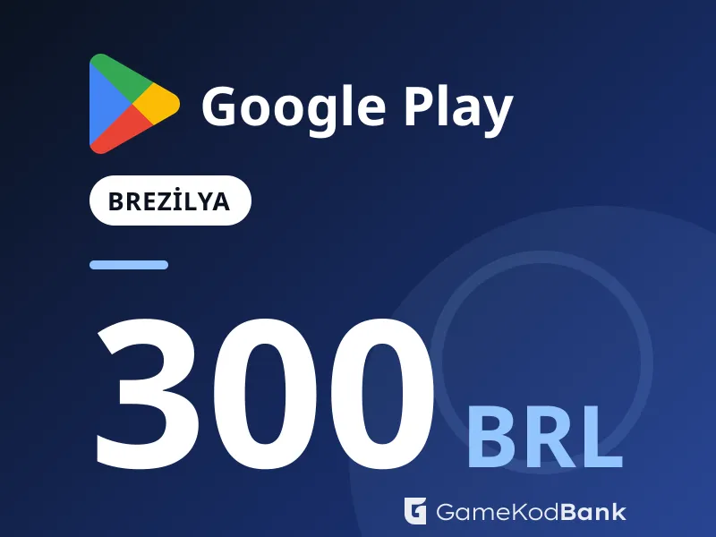 Google Play Brezilya 300 BRL