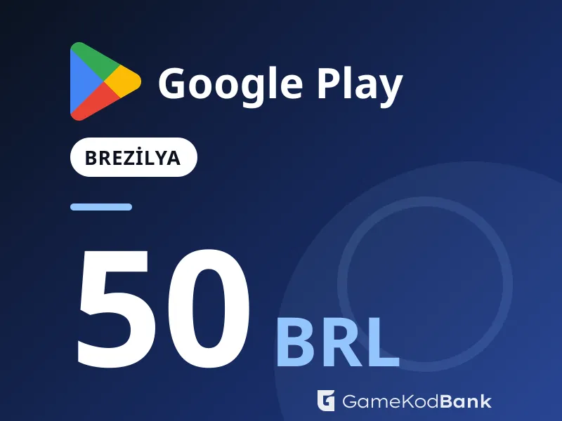 Google Play Brezilya 50 BRL