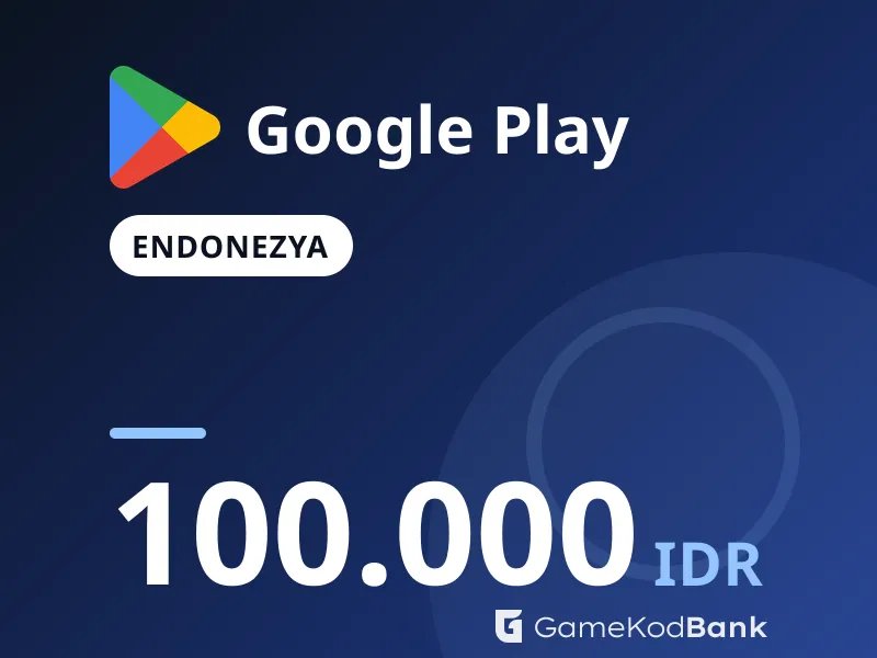 Google Play Endonezya 100.000 IDR