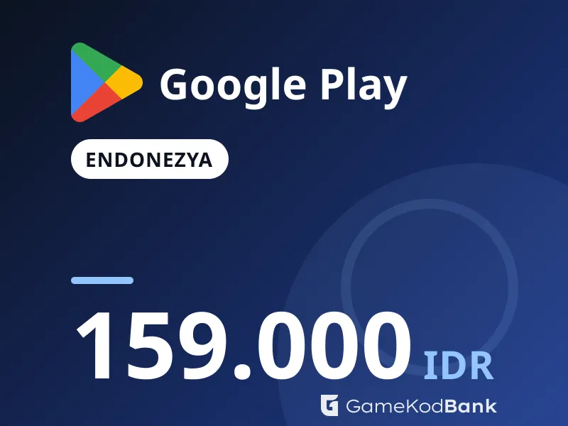 Google Play Endonezya 159.000 IDR