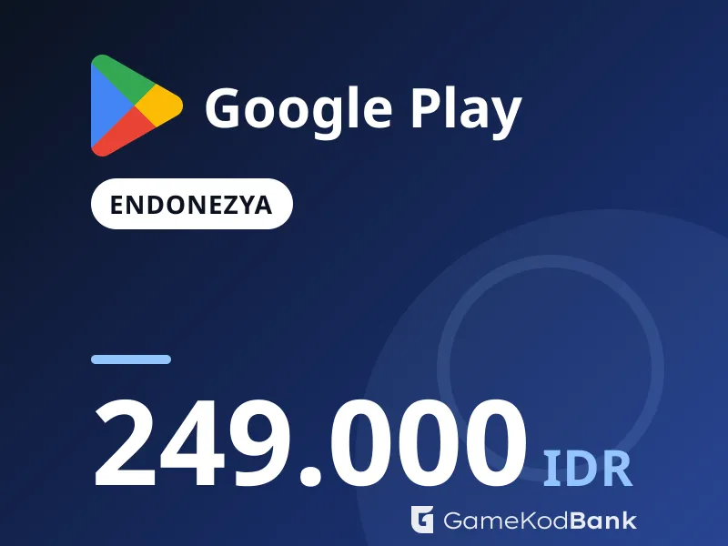 Google Play Endonezya 249.000 IDR