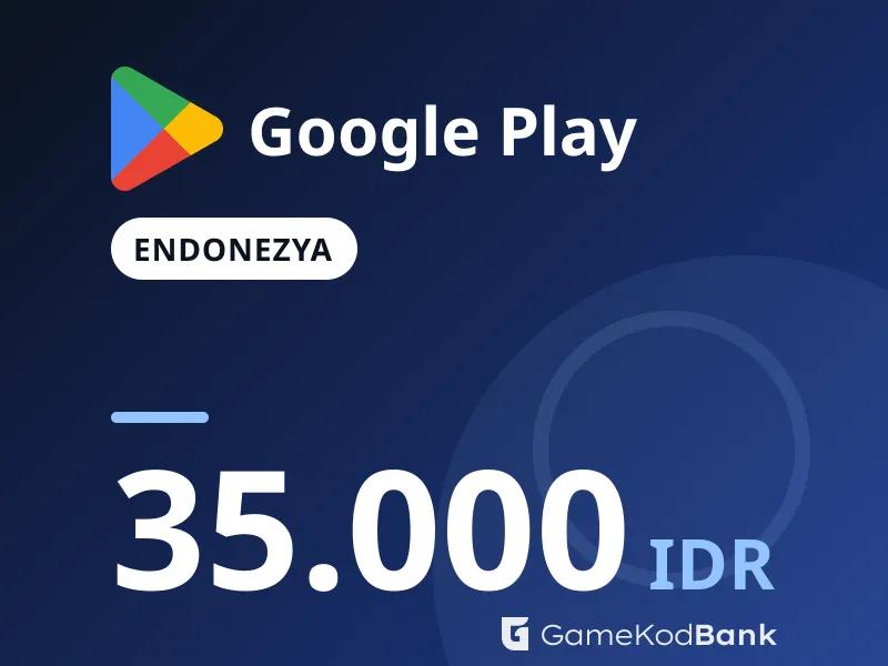 Google Play Endonezya 35.000 IDR