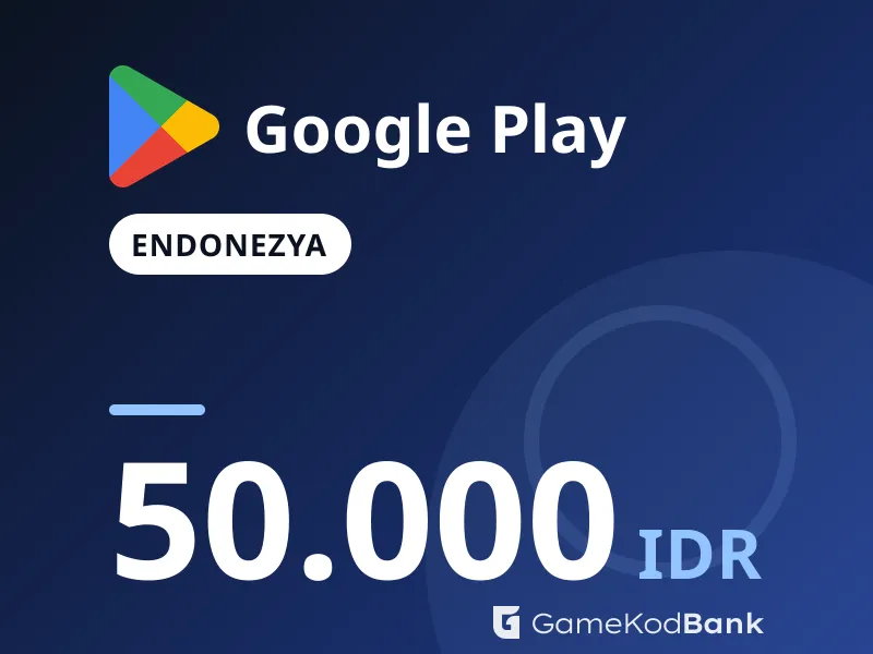 Google Play Endonezya 50.000 IDR