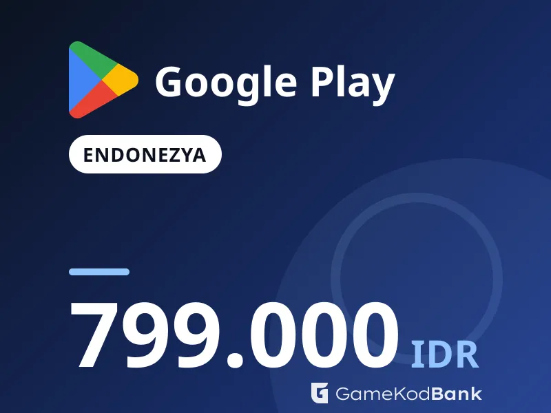 Google Play Endonezya 799.000 IDR