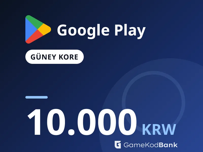 Google Play Güney Kore 10.000 KRW