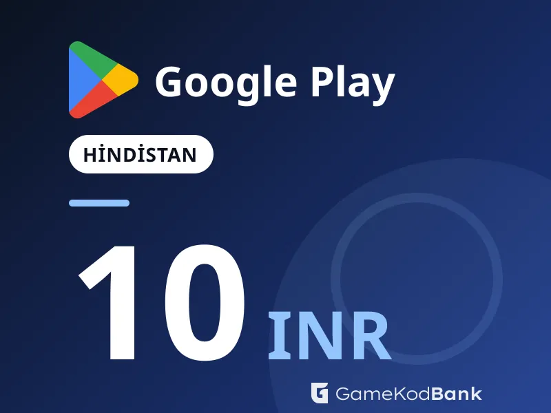 Google Play Hindistan 10 INR