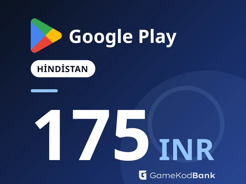 Google Play Hindistan 175 INR