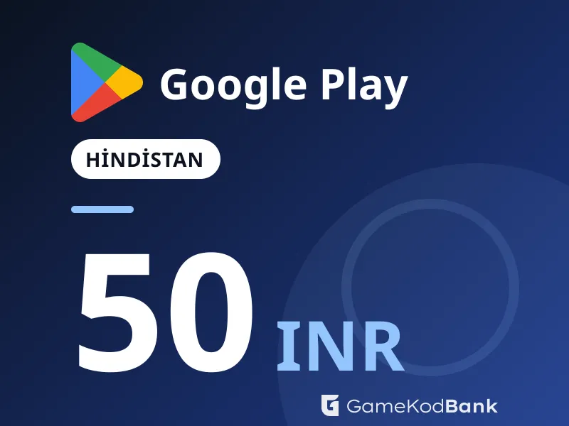 Google Play Hindistan 50 INR