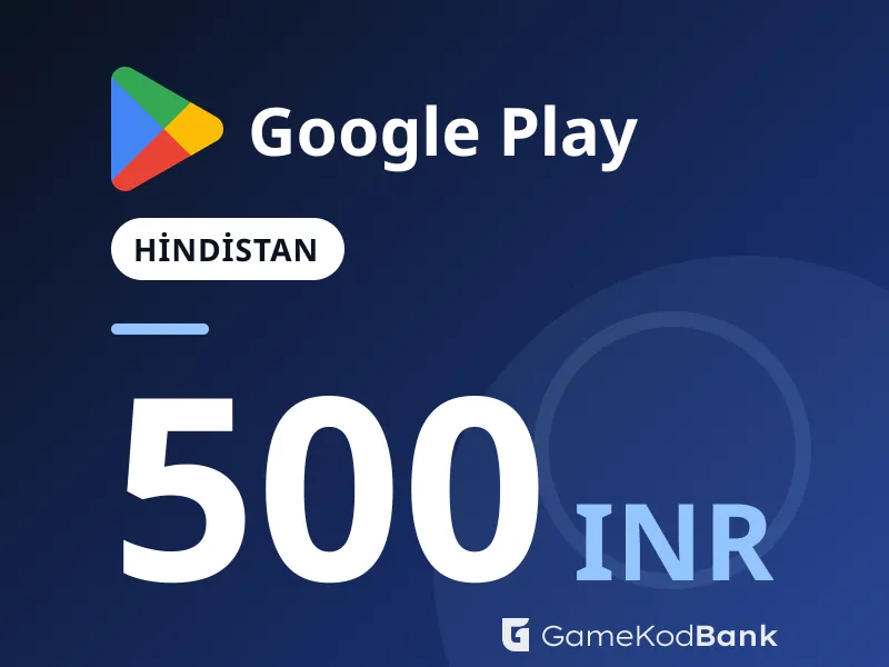 Google Play Hindistan 500 INR