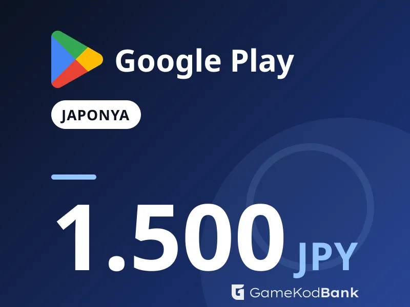 Google Play Japonya 1.500 JPY