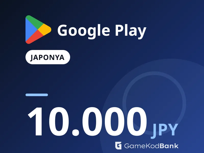 Google Play Japonya 10.000 JPY