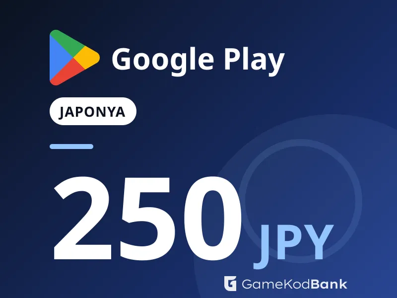 Google Play Japonya 250 JPY
