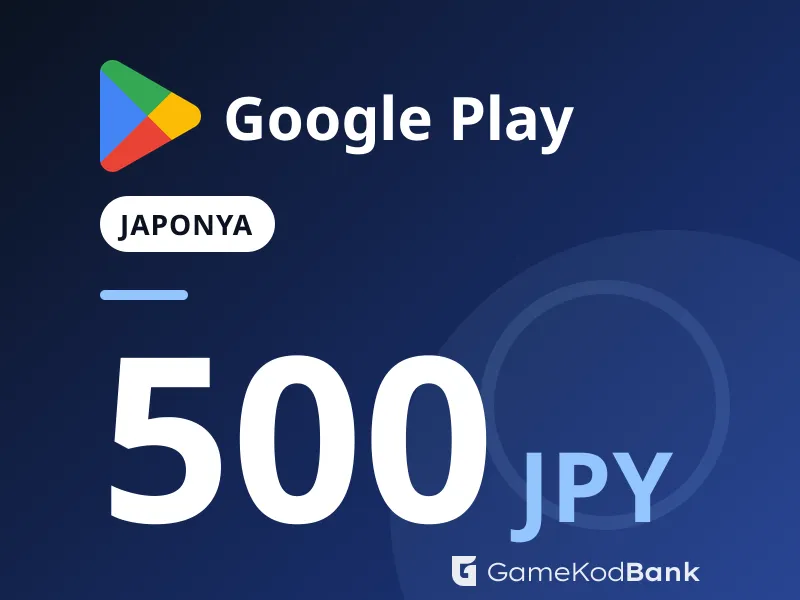 Google Play Japonya 500 JPY