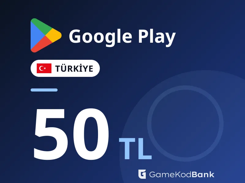 Google Play Türkiye 50 TL