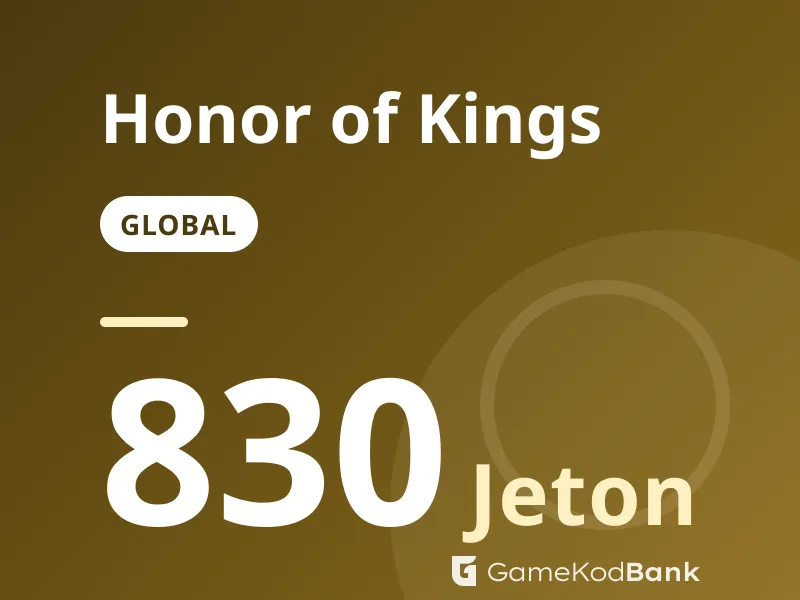 Honor of Kings Global 830 Jeton