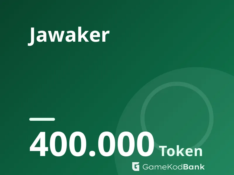 Jawaker 400.000 Token