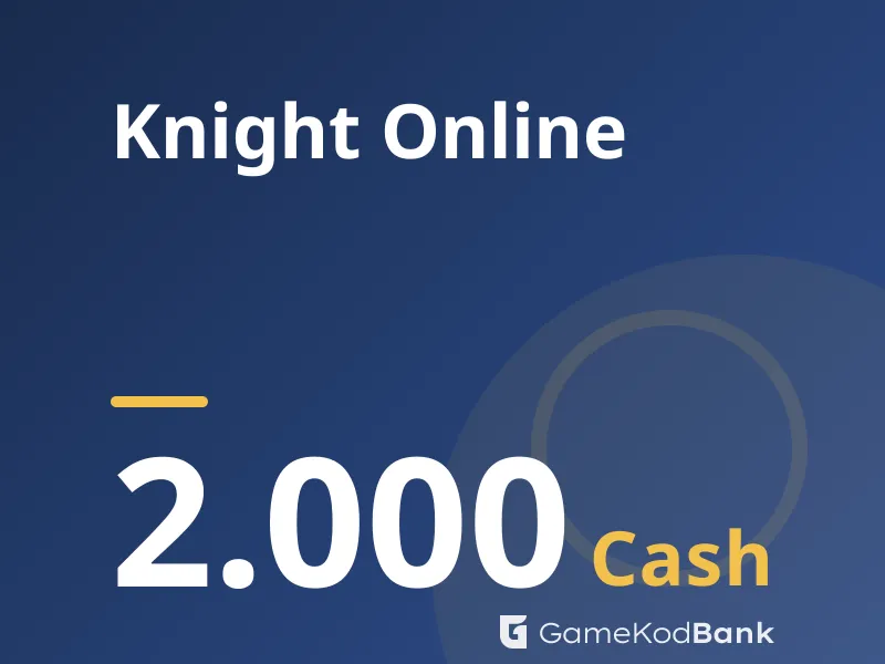 Knight Online 2.000 Cash