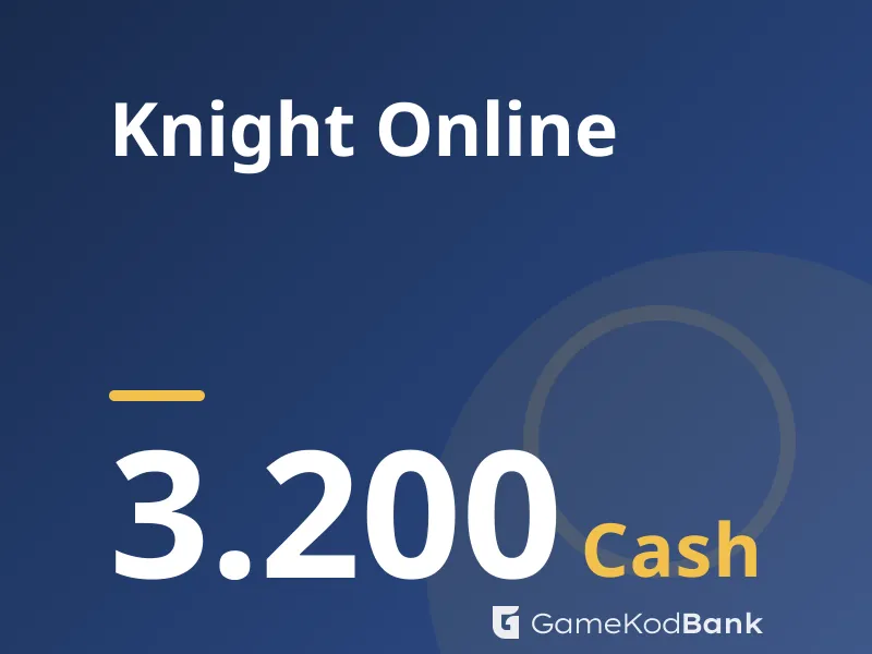 Knight Online 3.200 Cash