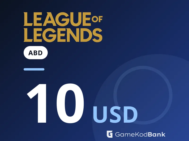 League of Legends ABD 10 USD