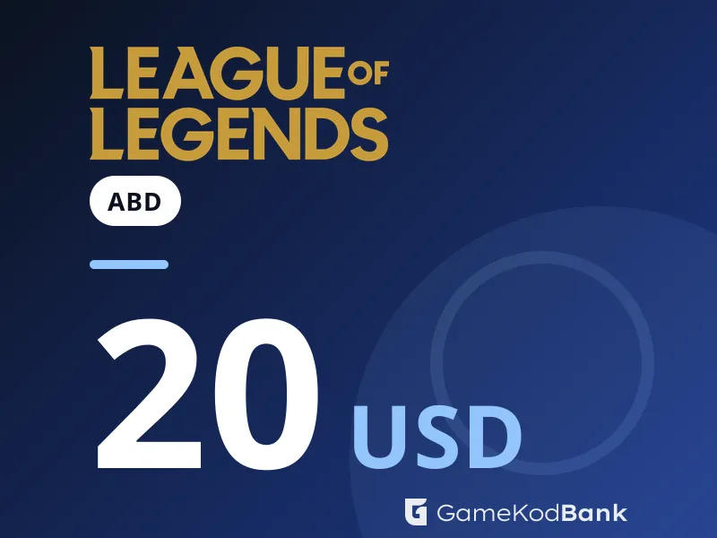 League of Legends ABD 20 USD