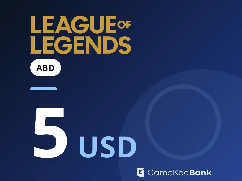 League of Legends ABD 5 USD