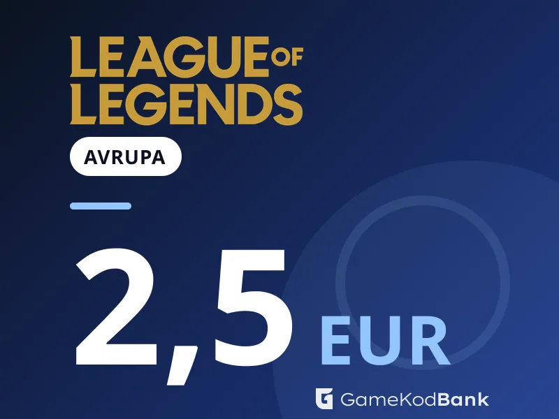 League of Legends Avrupa 2,5 EUR