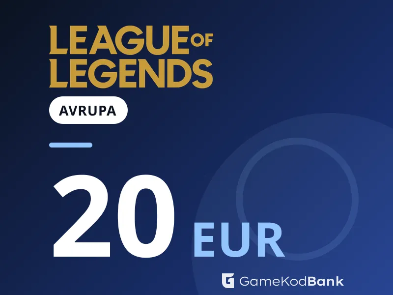League of Legends Avrupa 20 EUR