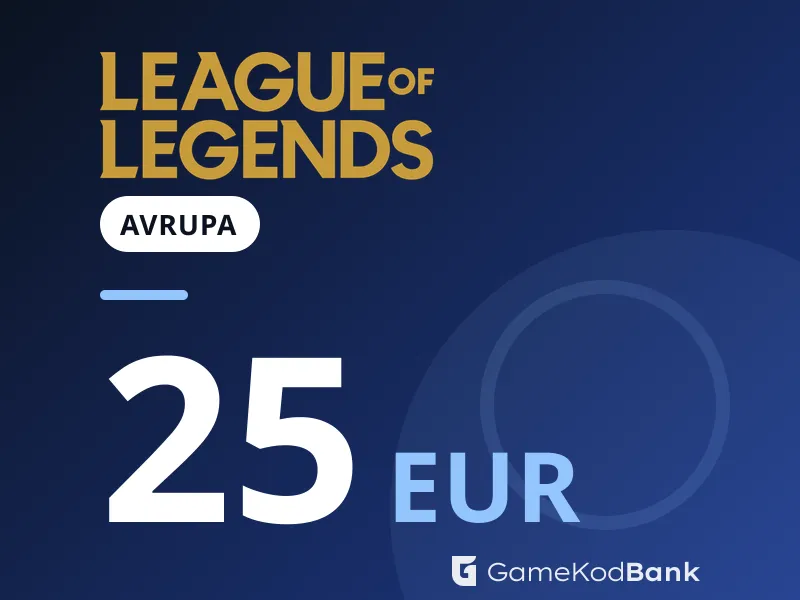 League of Legends Avrupa 25 EUR