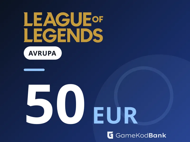 League of Legends Avrupa 50 EUR