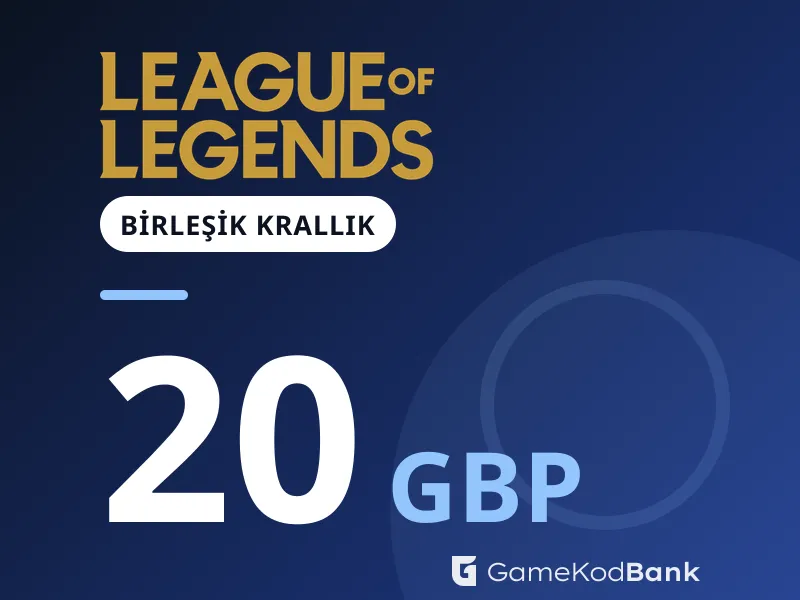 League of Legends Birleşik Krallık 20 GBP