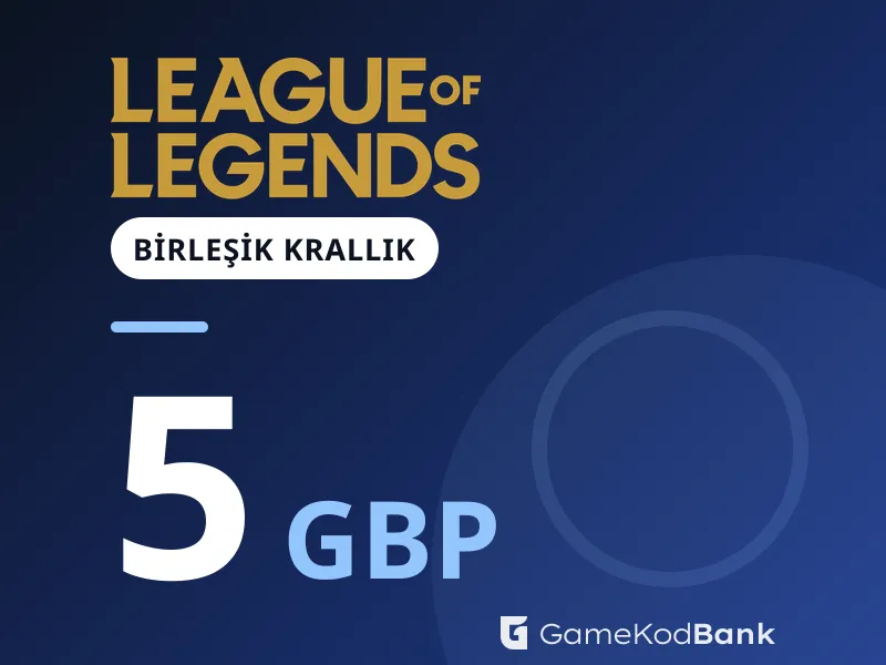 League of Legends Birleşik Krallık 5 GBP