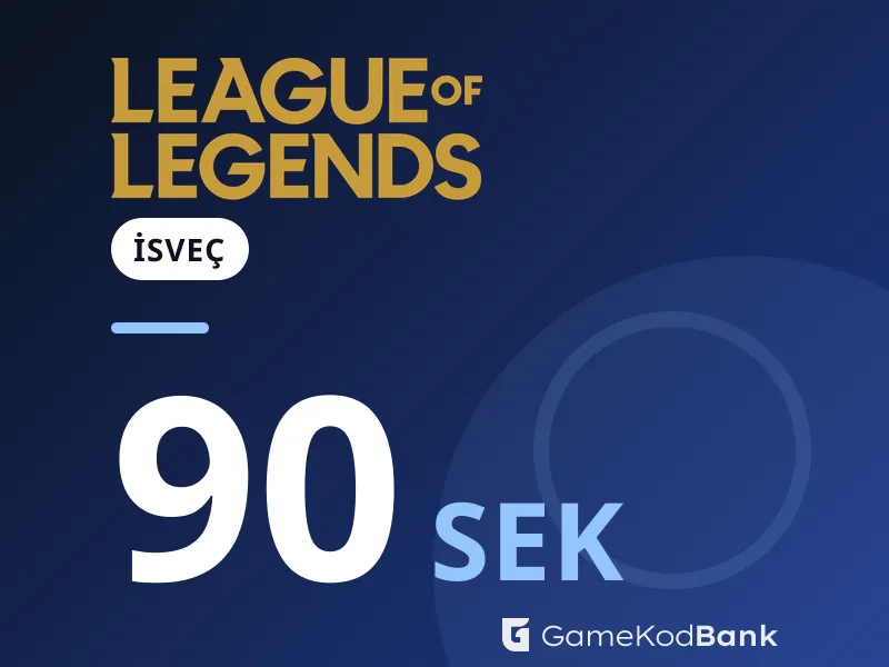 League of Legends İsveç 90 SEK
