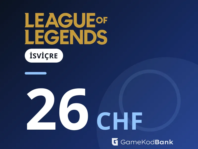 League of Legends İsviçre 26 CHF