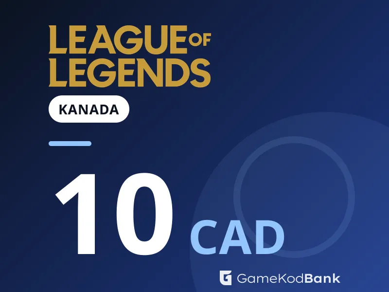 League of Legends Kanada 10 CAD