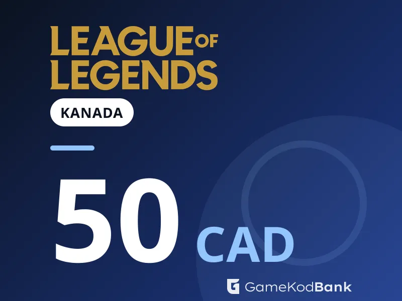 League of Legends Kanada 50 CAD