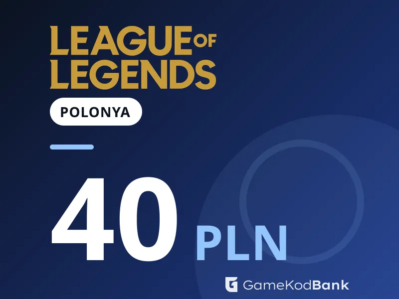League of Legends Polonya 40 PLN