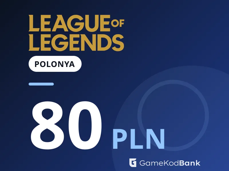 League of Legends Polonya 80 PLN