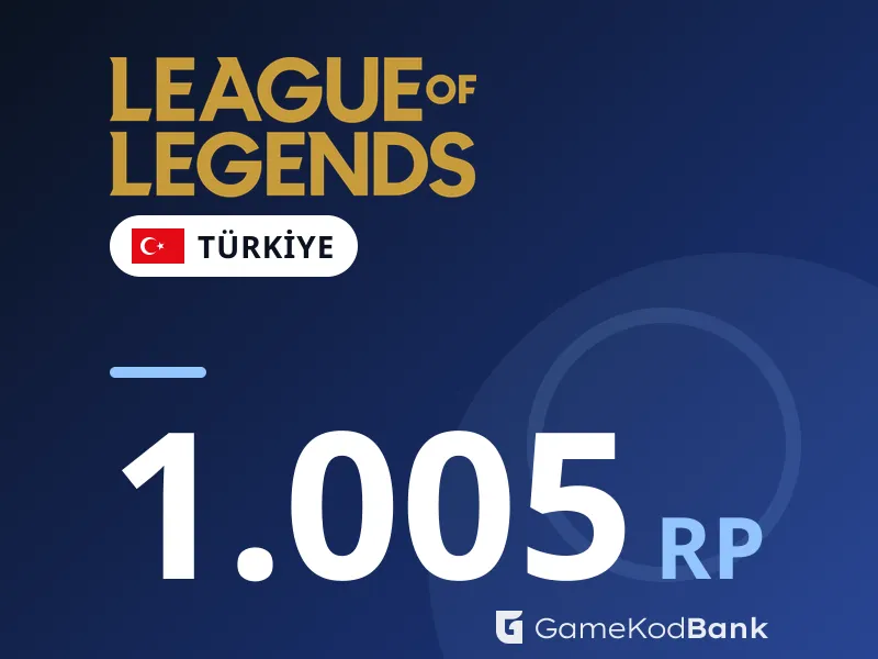 League of Legends Türkiye 1.005 RP
