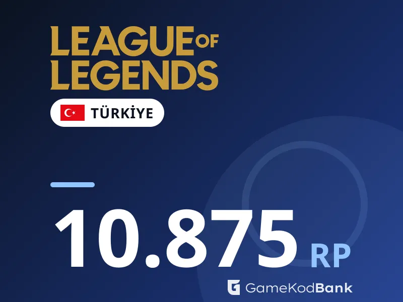 League of Legends Türkiye 10.875 RP
